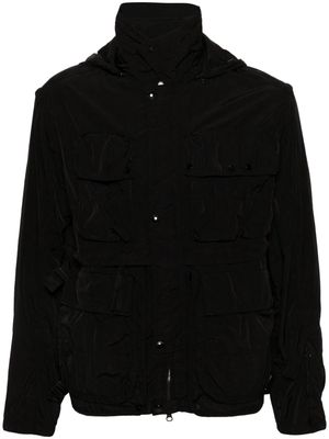 C.P. Company Goggles-detail utility jacket - Black