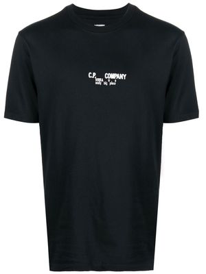 C.P. Company graphic-print cotton T-shirt - Black
