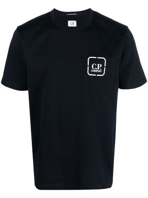 C.P. Company graphic-print cotton T-Shirt - Blue
