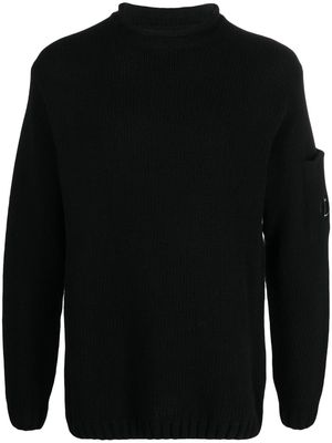 C.P. Company high-neck knit jumper - Black