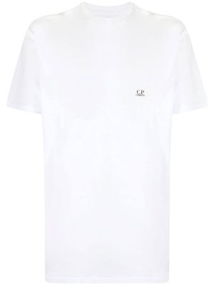 C.P. Company hood-print cotton T-shirt - White