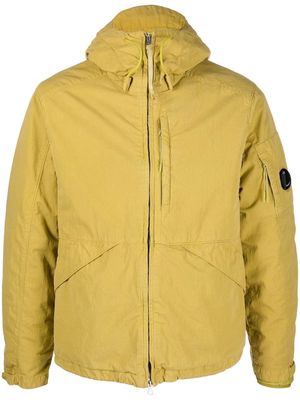 C.P. Company hooded zip-up cotton jacket - Green