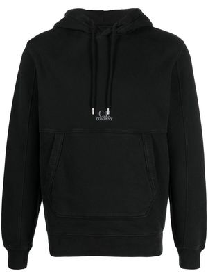 C.P. Company intarsia-knit logo jumper - Black