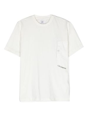 C.P. Company Kids chest-pocket cotton T-shirt - White