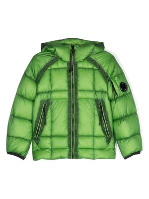 C.P. Company Kids feather-down padded jacket - Green