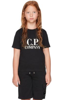 C.P. Company Kids Kids Black U16 T-Shirt