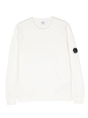 C.P. Company Kids U16 cotton sweatshirt - White