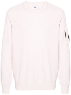 C.P. Company Lens cotton jumper - Pink