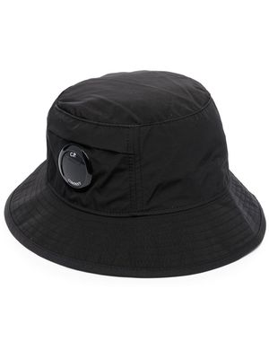 C.P. Company Lens-detail bucket hat - Black