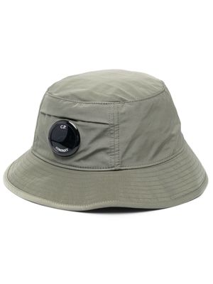 C.P. Company Lens-detail bucket hat - Green