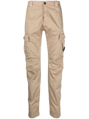 C.P. Company Lens-detail cargo pants - Neutrals