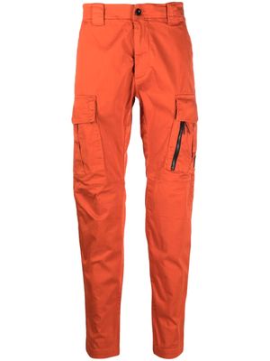 C.P. Company Lens-detail cargo-pocket trousers - Orange