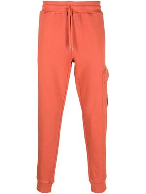 C.P. Company Lens-detail cotton track pants - Orange