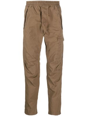 C.P. Company Lens-detail drawstring trousers - Brown