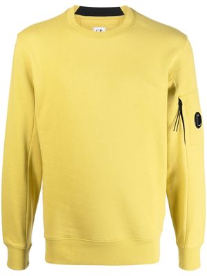 C.P. Company Lens-detail fleece sweatshirt - Yellow