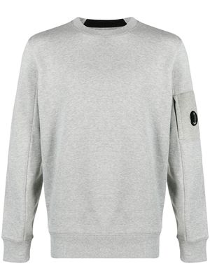 C.P. Company Lens-detail knit jumper - Grey