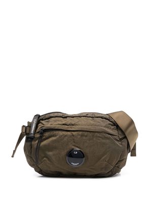 C.P. Company Lens-detail padded messenger bag - Green