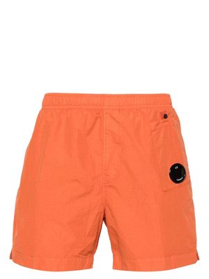 C.P. Company Lens-detail swim shorts - Orange