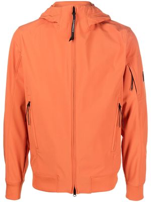 C.P. Company Lens-detail zip-up sports jacket - Orange