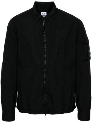 C.P. Company Lens-detailed shell jacket - Black