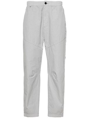 C.P. Company Lens-detailed straight-leg trousers - Grey