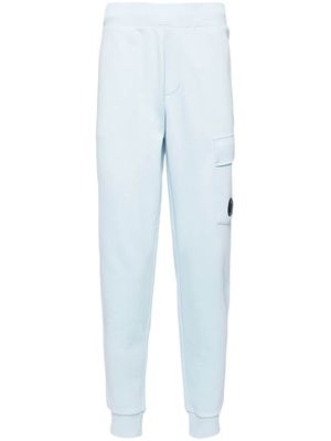 C.P. Company Lens-embellished track pants - Blue