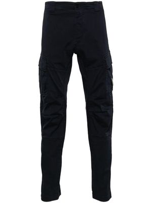 C.P. Company logo-appliqué cargo pants - Blue