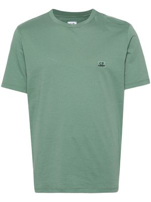 C.P. Company logo-appliqué cotton T-shirt - Green