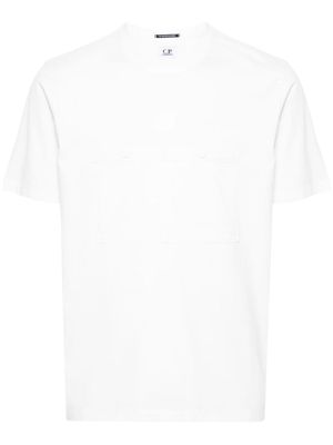 C.P. Company logo-appliqué T-shirt - White