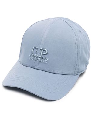 C.P. Company logo-embroidered baseball cap - Blue