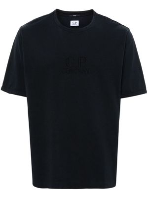 C.P. Company logo-embroidered T-shirt - Black