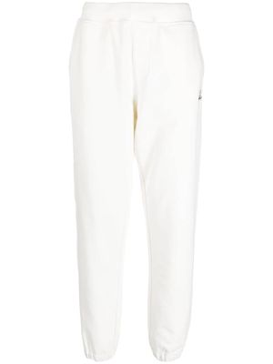 C.P. Company logo-embroidered track pants - White