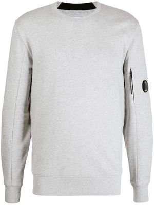 C.P. Company logo-patch cotton sweatshirtlogo-patch cotton sweatshirt - Grey