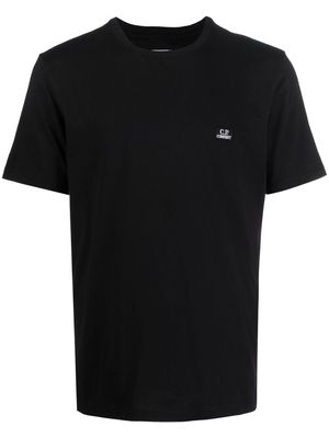 C.P. Company logo-patch crew-neck T-shirt - Black