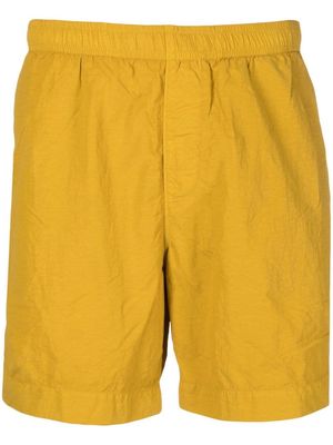 C.P. Company logo-patch swim shorts - Yellow