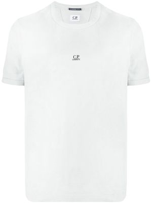 C.P. Company logo-print cotton classic T-shirt - Grey