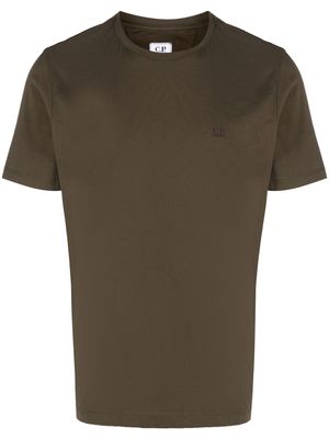 C.P. Company logo print crew neck T-shirt - Green
