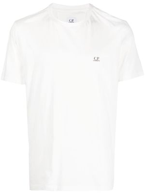 C.P. Company logo-print short-sleeved T-shirt - White