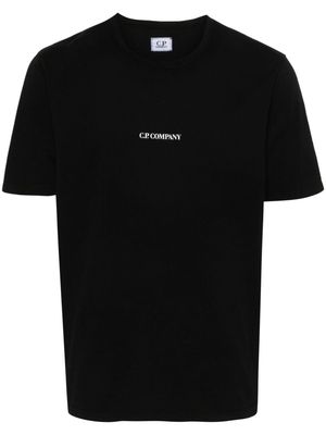 C.P. Company logo-printed cotton T-shirt - Black