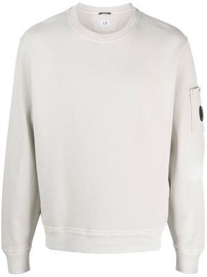 C.P. Company long-sleeve cotton sweatshirt - Grey