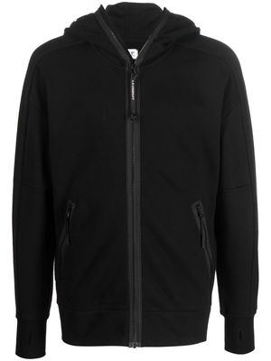 C.P. Company long-sleeve zip-up hoodie - Black