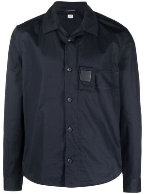 C.P. Company long-sleeved shirt jacket - Blue