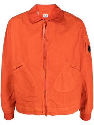 C.P. Company long-sleeved shirt jacket - Orange