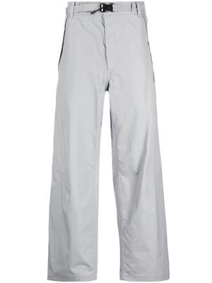 C.P. Company Metropolis Series belted cotton trousers - Grey