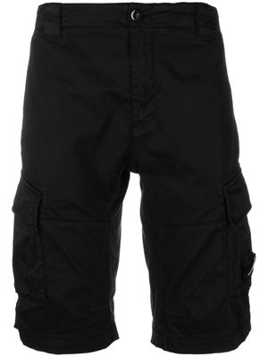 C.P. Company mid-rise cargo shorts - Black