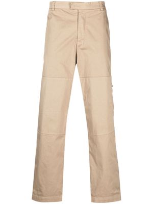 C.P. Company mid-rise straight-leg trousers - Neutrals