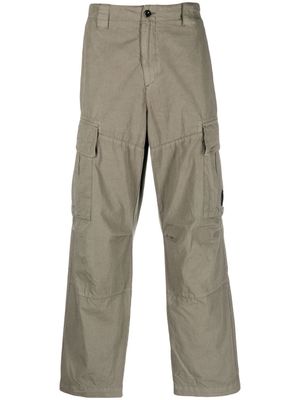 C.P. Company multiple-pocket straight-leg trousers - Green
