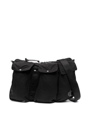 C.P. Company multiple-pocket water-resistant messenger bag - Black