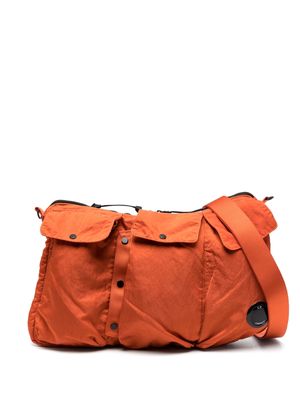 C.P. Company multiple-pocket water-resistant messenger bag - Orange