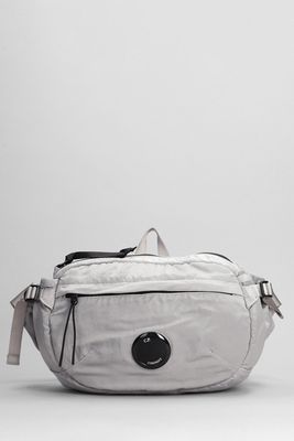 C.P. Company Nylon B Waist Bag In Grey Polyamide